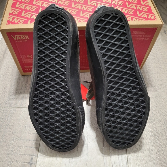 VANS Old School Green Sneakers Women's Size 5.5 - Picture 4 of 6